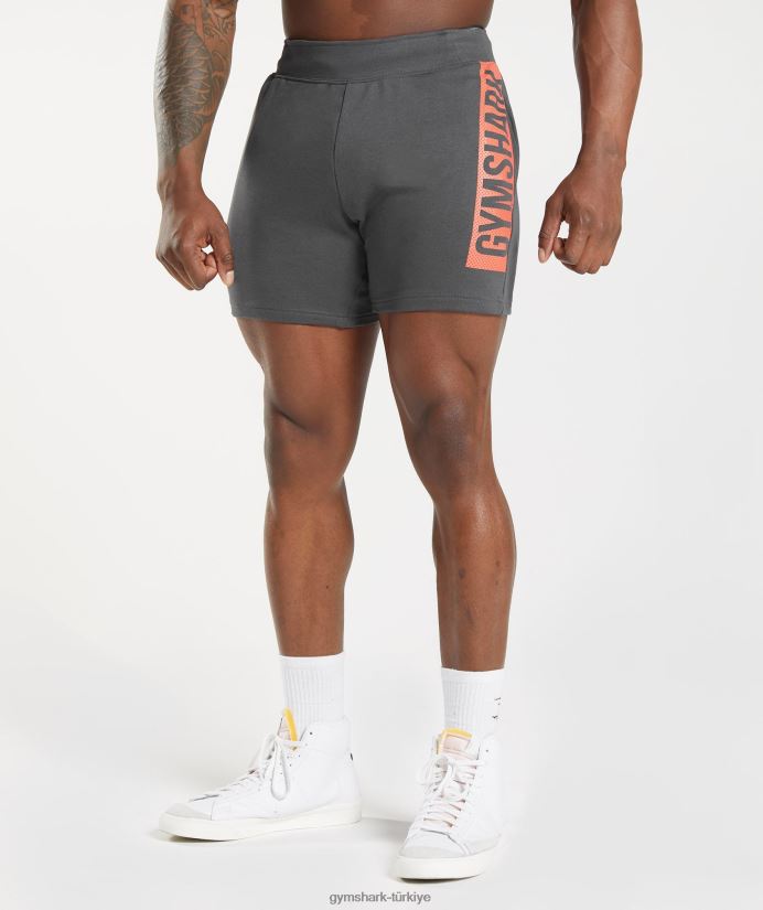 cesur şort erkeklerGymshark siluet gri 02H048532