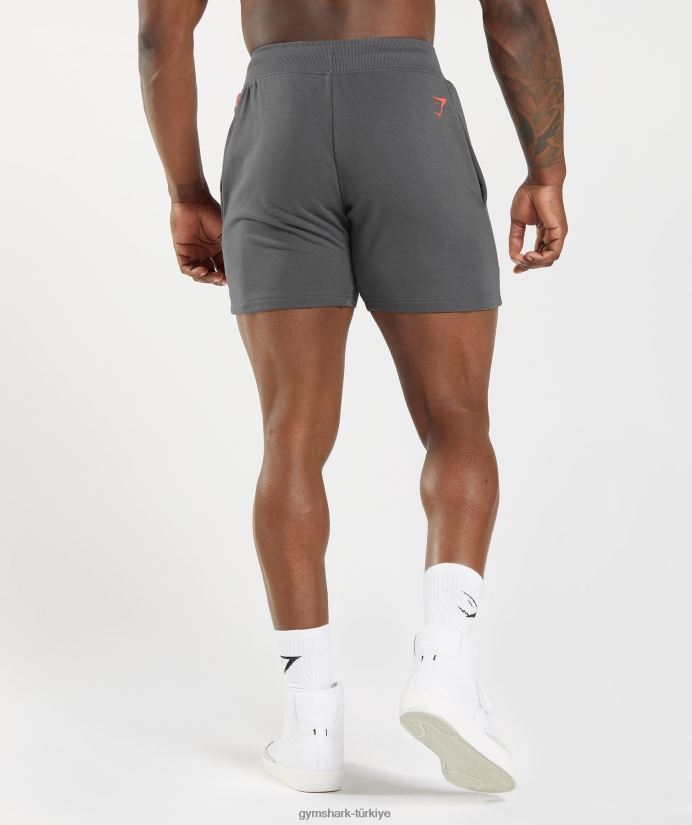 cesur şort erkeklerGymshark siluet gri 02H048532