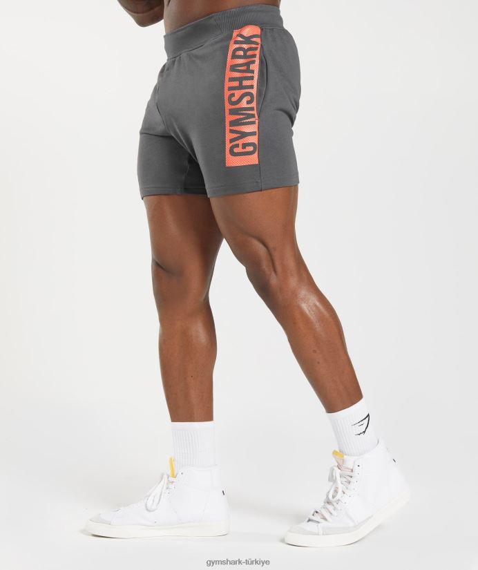 cesur şort erkeklerGymshark siluet gri 02H048532