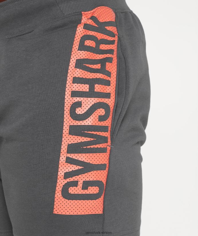 cesur şort erkeklerGymshark siluet gri 02H048532