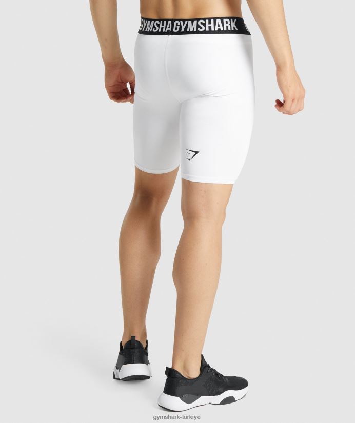 eleman içlik şortu erkeklerGymshark beyaz 02H048567