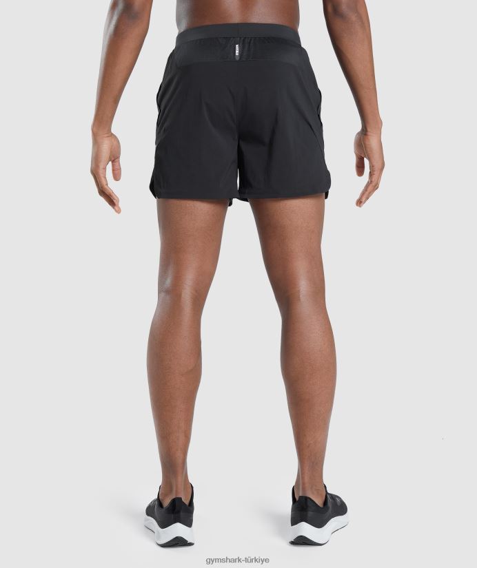 hız evrimi 5 şort erkeklerGymshark siyah 02H048519