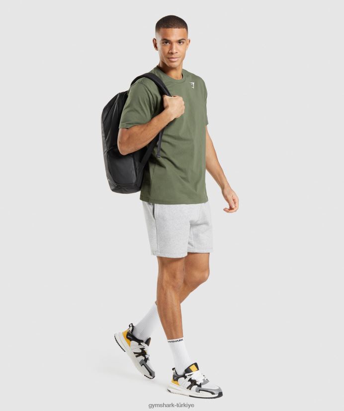 kret şort erkeklerGymshark açık gri marn 02H048568