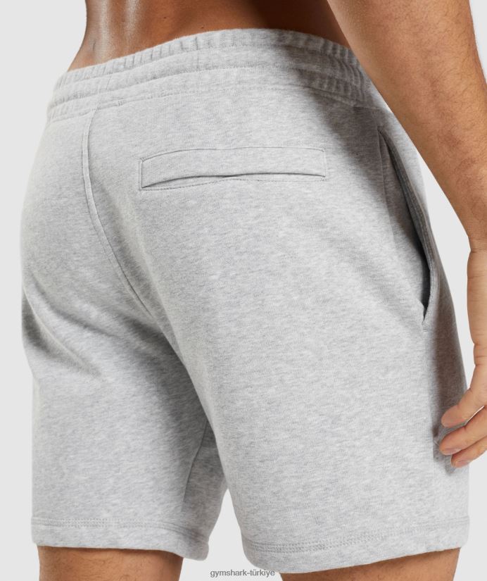 kret şort erkeklerGymshark açık gri marn 02H048568