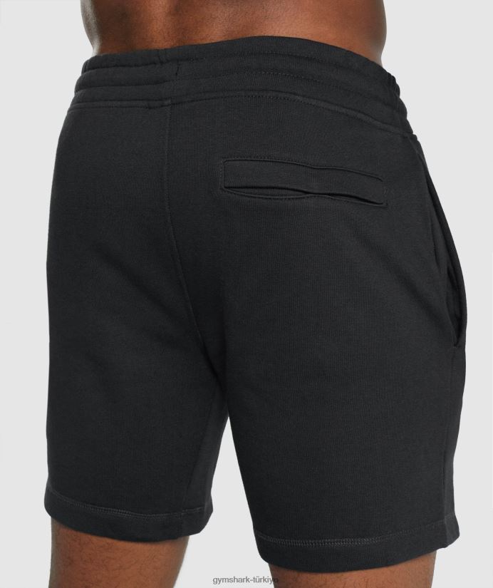 kret şort erkeklerGymshark siyah 02H048514