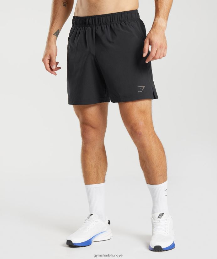 spor şortları erkeklerGymshark siyah 02H048513