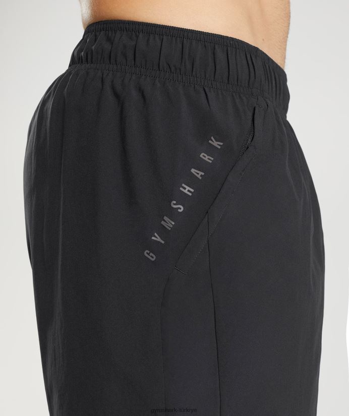 spor şortları erkeklerGymshark siyah 02H048513
