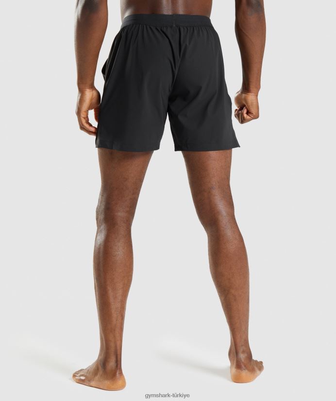 stüdyo şortu erkeklerGymshark siyah 02H048554