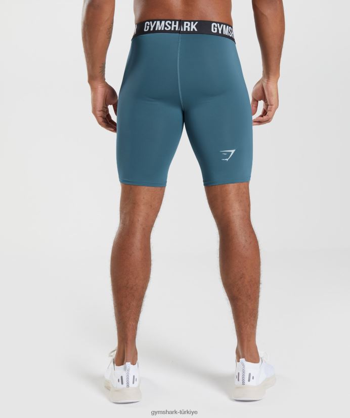 eleman içlik şortu erkeklerGymshark Toskana deniz mavisi 02H0481042