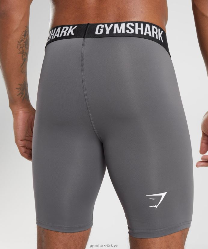 eleman içlik şortu erkeklerGymshark siluet gri 02H0481037