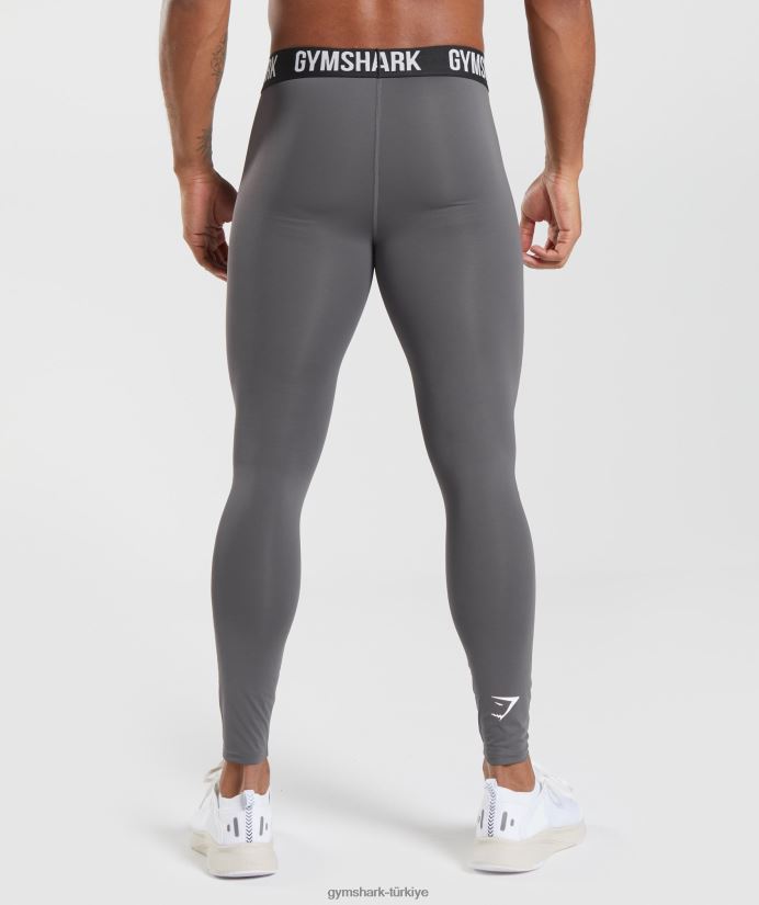 eleman taban katmanı taytları erkeklerGymshark siluet gri 02H0481032