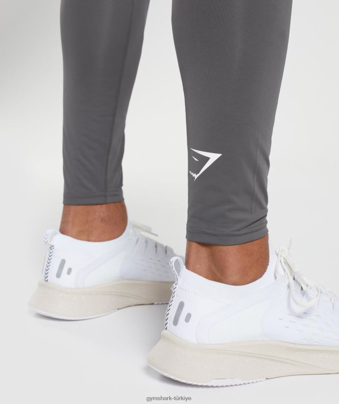 eleman taban katmanı taytları erkeklerGymshark siluet gri 02H0481032