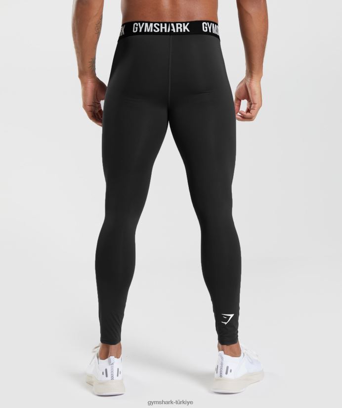 eleman taban katmanı taytları erkeklerGymshark siyah 02H0481028