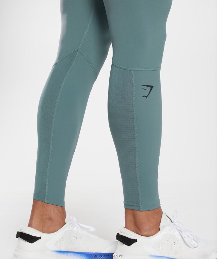 kontrol içlik taytları erkeklerGymshark Gök gürültüsü mavisi 02H0481033