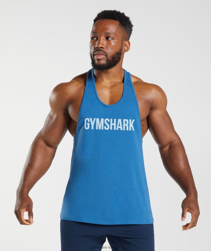 Apollo kirişi erkeklerGymshark göl kenarı mavisi 02H048978
