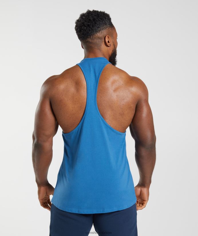Apollo kirişi erkeklerGymshark göl kenarı mavisi 02H048978