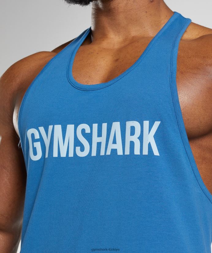 Apollo kirişi erkeklerGymshark göl kenarı mavisi 02H048978