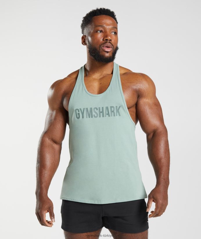 Apollo kirişi erkeklerGymshark çöl adaçayı yeşili 02H048996