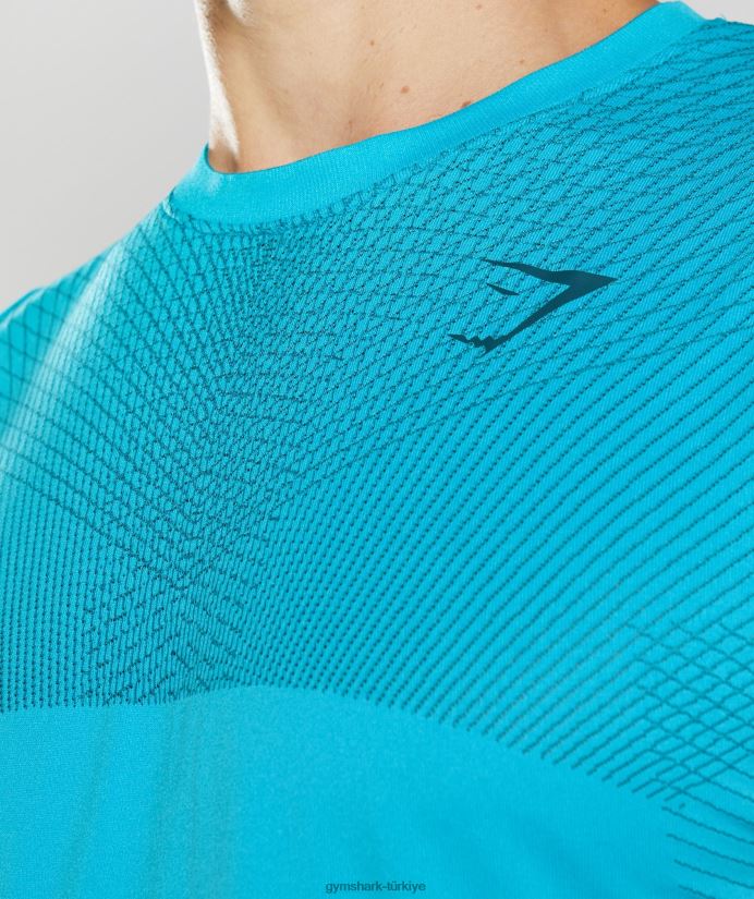 apeks dikişsiz tank erkeklerGymshark köpekbalığı mavisi/atlantik mavisi 02H048951