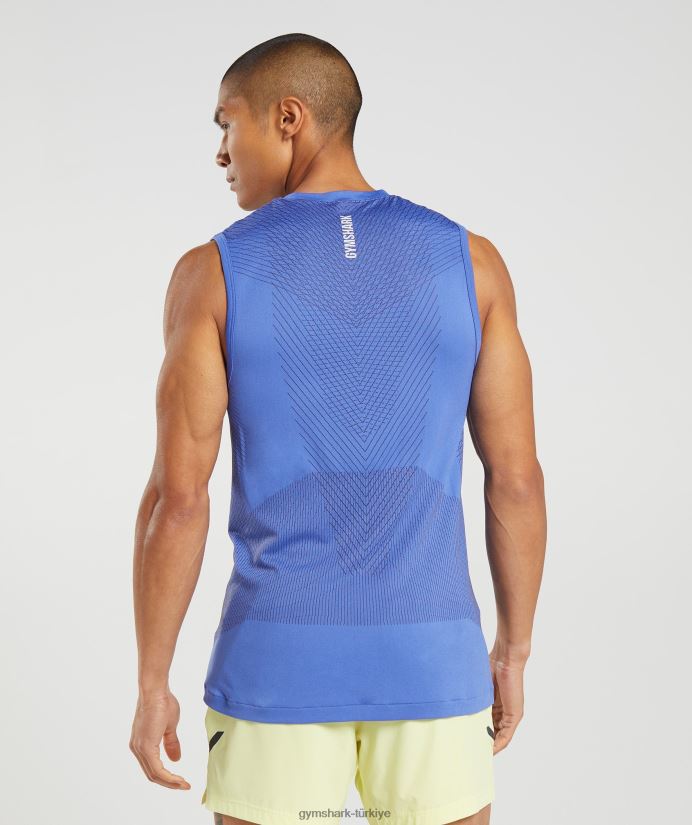 apeks dikişsiz tank erkeklerGymshark mahkeme mavisi/oniks grisi 02H048914