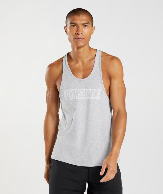 blok kirişi erkeklerGymshark açık gri marn 02H0481012