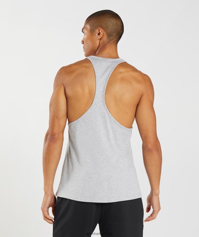blok kirişi erkeklerGymshark açık gri marn 02H0481012