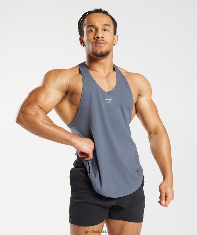 cesur kiriş erkeklerGymshark akşam mavisi 02H0481010