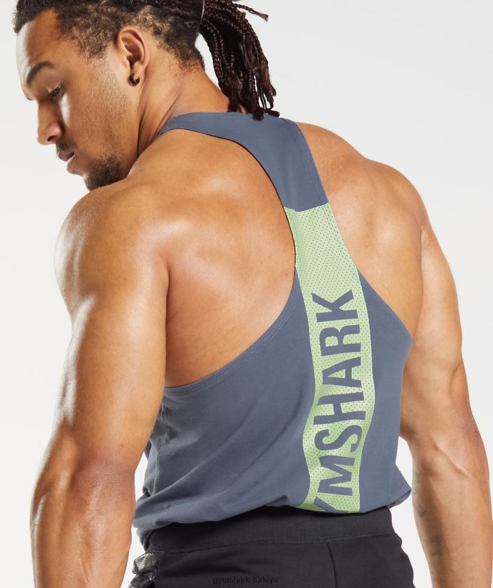 cesur kiriş erkeklerGymshark akşam mavisi 02H0481010