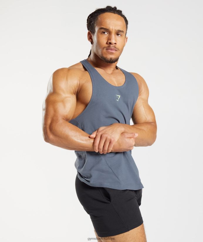 cesur kiriş erkeklerGymshark akşam mavisi 02H0481010
