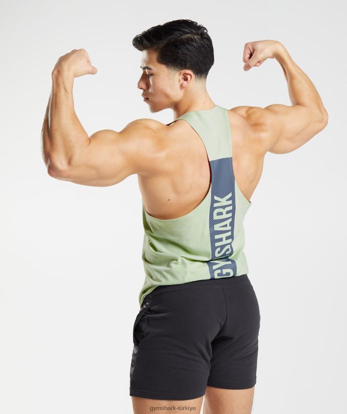 cesur kiriş erkeklerGymshark bitki örtüsü yeşil 02H0481013