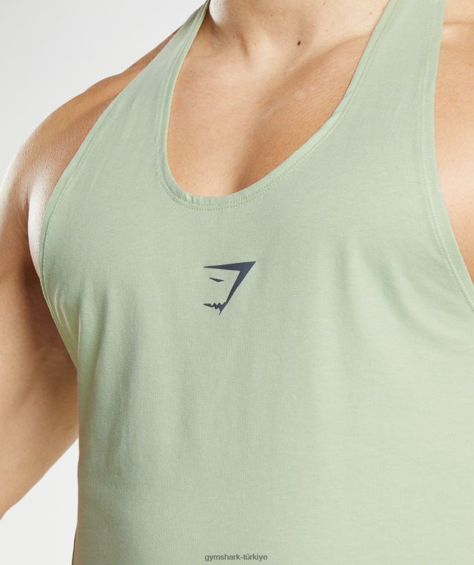 cesur kiriş erkeklerGymshark bitki örtüsü yeşil 02H0481013