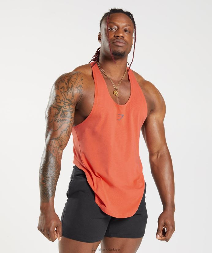 cesur kiriş erkeklerGymshark havacılık turuncu 02H0481018