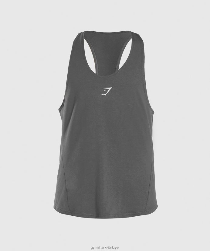cesur kiriş erkeklerGymshark siluet gri 02H0481015