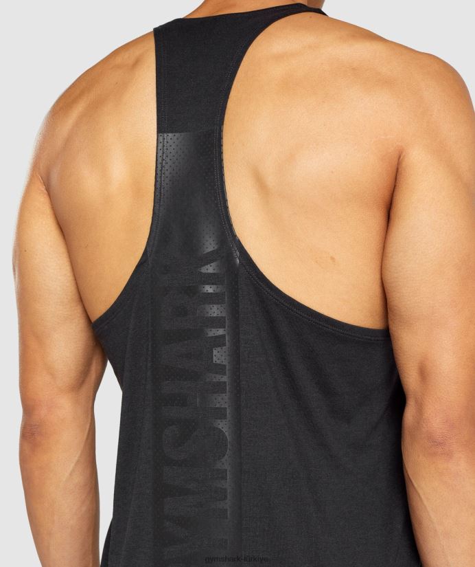 cesur kiriş erkeklerGymshark siyah 02H048979