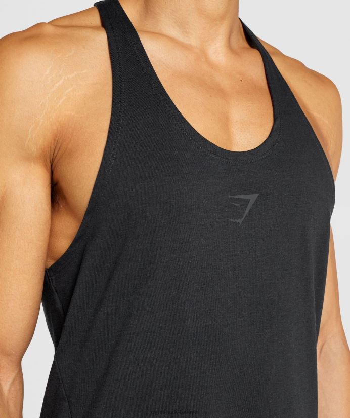 cesur kiriş erkeklerGymshark siyah 02H048979