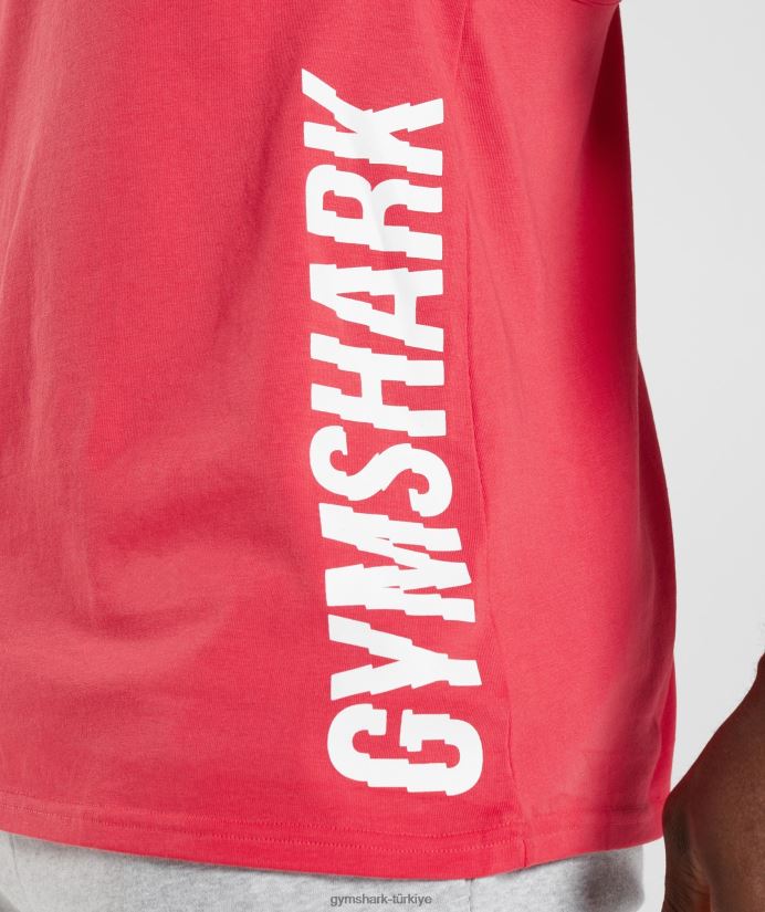 dilim kirişi erkeklerGymshark papağan kırmızı 02H048988