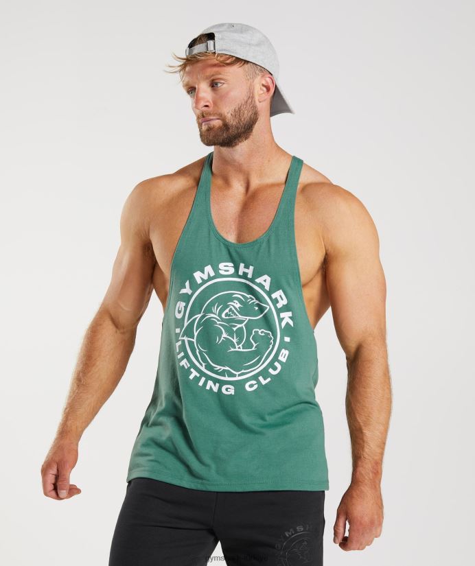 eski kiriş erkeklerGymshark Hoya yeşili 02H0481024