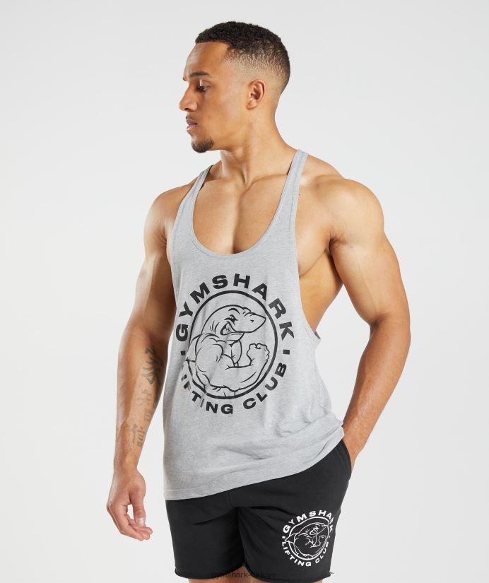 eski kiriş erkeklerGymshark açık gri çekirdekli marn 02H048999
