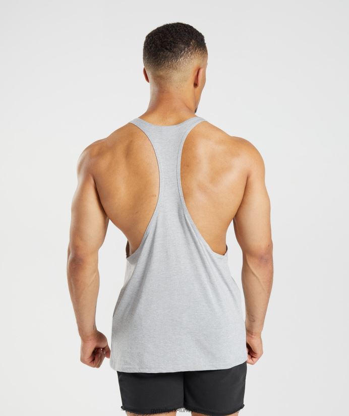 eski kiriş erkeklerGymshark açık gri çekirdekli marn 02H048999