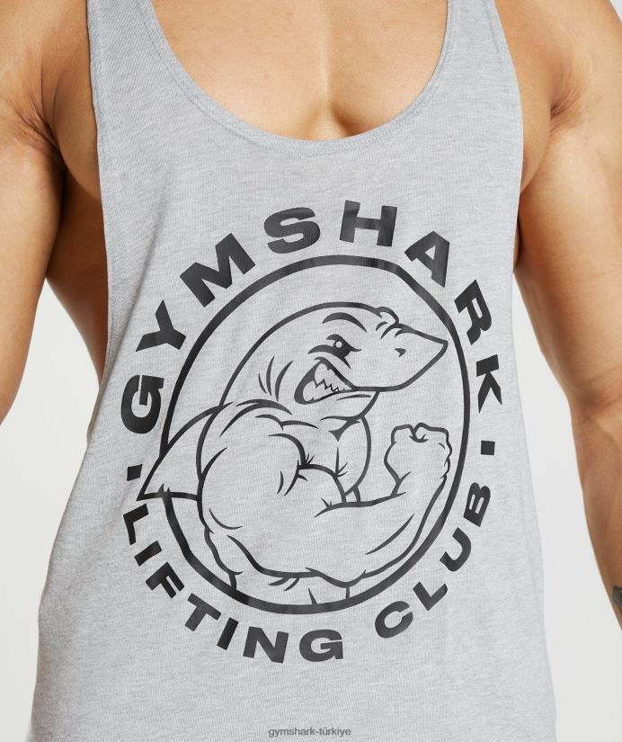 eski kiriş erkeklerGymshark açık gri çekirdekli marn 02H048999