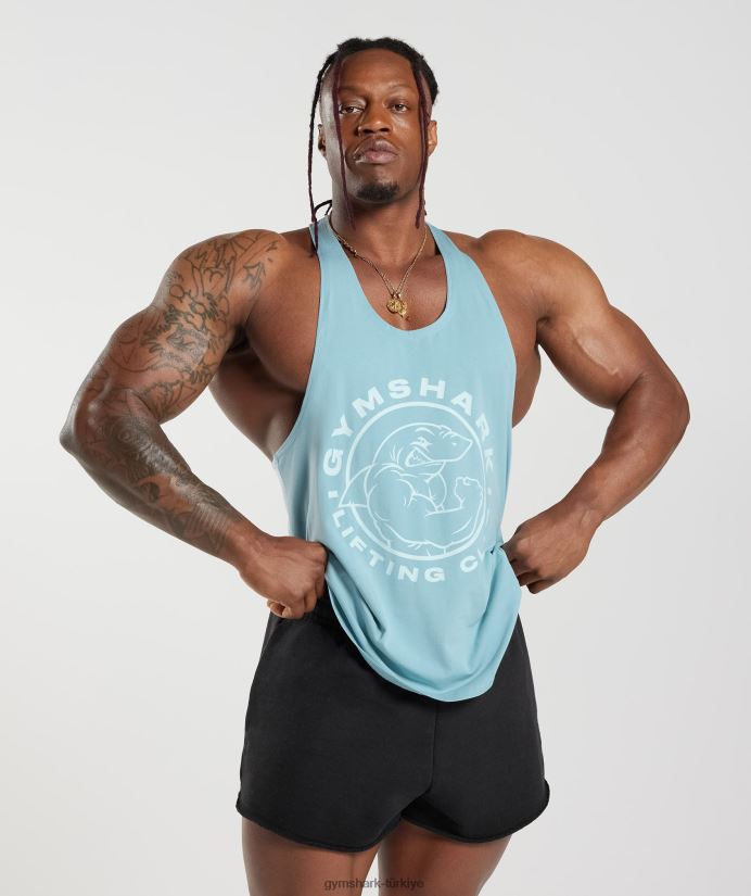 eski kiriş erkeklerGymshark buzdağı mavisi 02H0481021