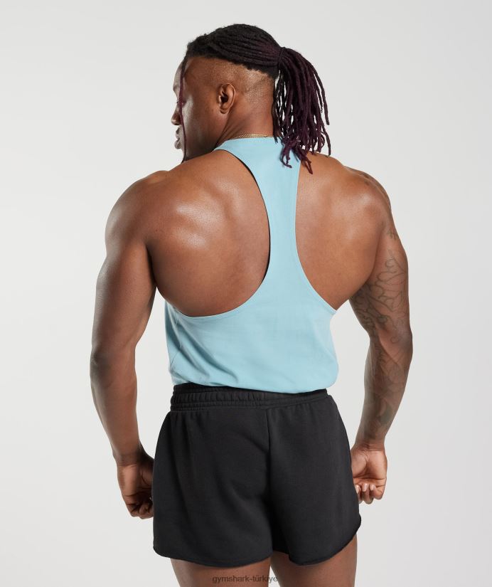 eski kiriş erkeklerGymshark buzdağı mavisi 02H0481021