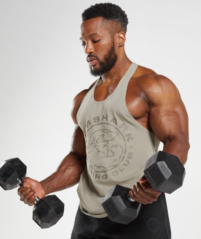 eski kiriş erkeklerGymshark ekru kahverengi 02H0481022