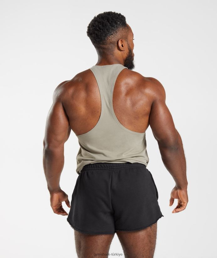 eski kiriş erkeklerGymshark ekru kahverengi 02H0481022