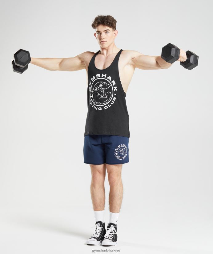 eski kiriş erkeklerGymshark siyah 02H0481005
