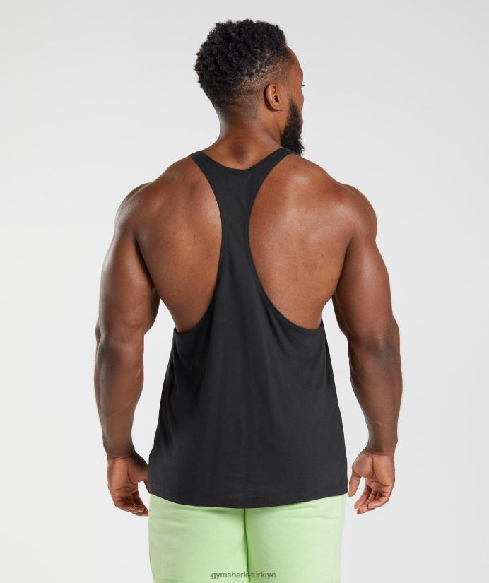 eski kiriş erkeklerGymshark siyah 02H0481008