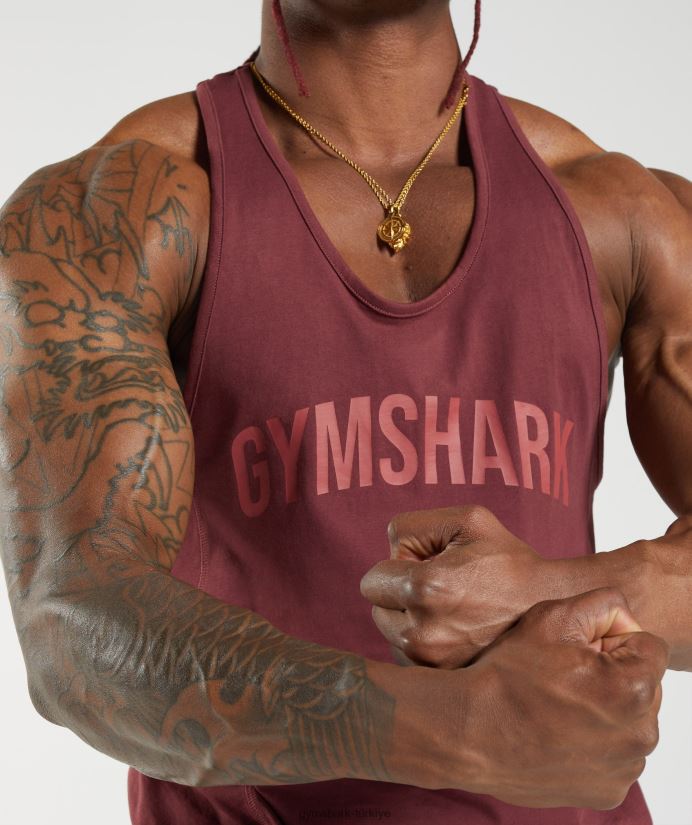 güç kirişi erkeklerGymshark kiraz kahverengi 02H0481003