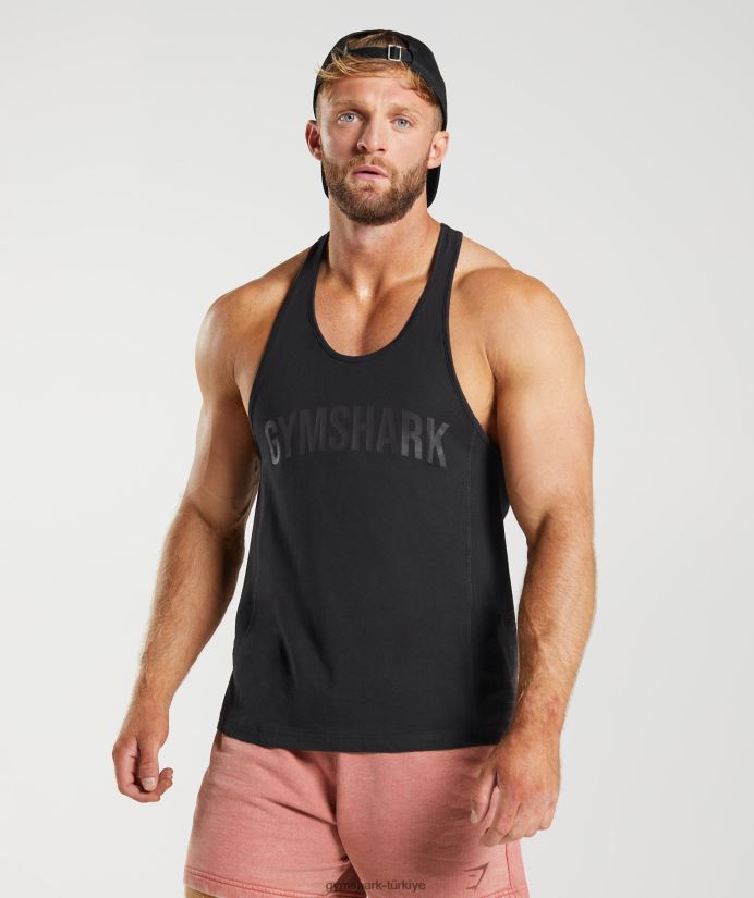 güç kirişi erkeklerGymshark siyah 02H048987