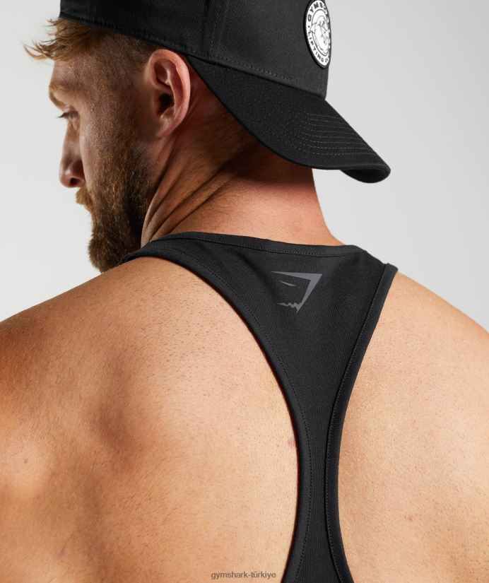 güç kirişi erkeklerGymshark siyah 02H048987