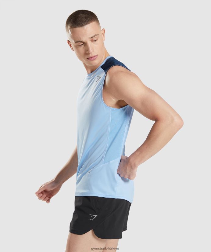 hız geliştirme tankı erkeklerGymshark ay taşı mavisi 02H048903
